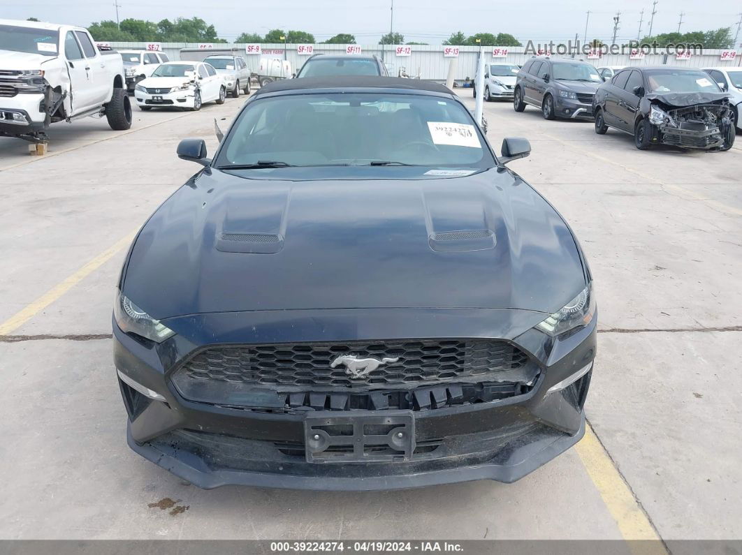 2020 Ford Mustang Ecoboost Premium Black vin: 1FATP8UH7L5113089