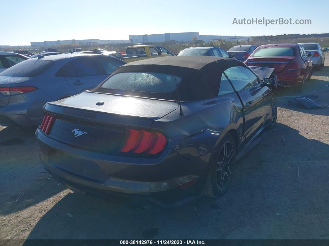 2020 Ford Mustang Ecoboost Premium  Black vin: 1FATP8UH7L5119829