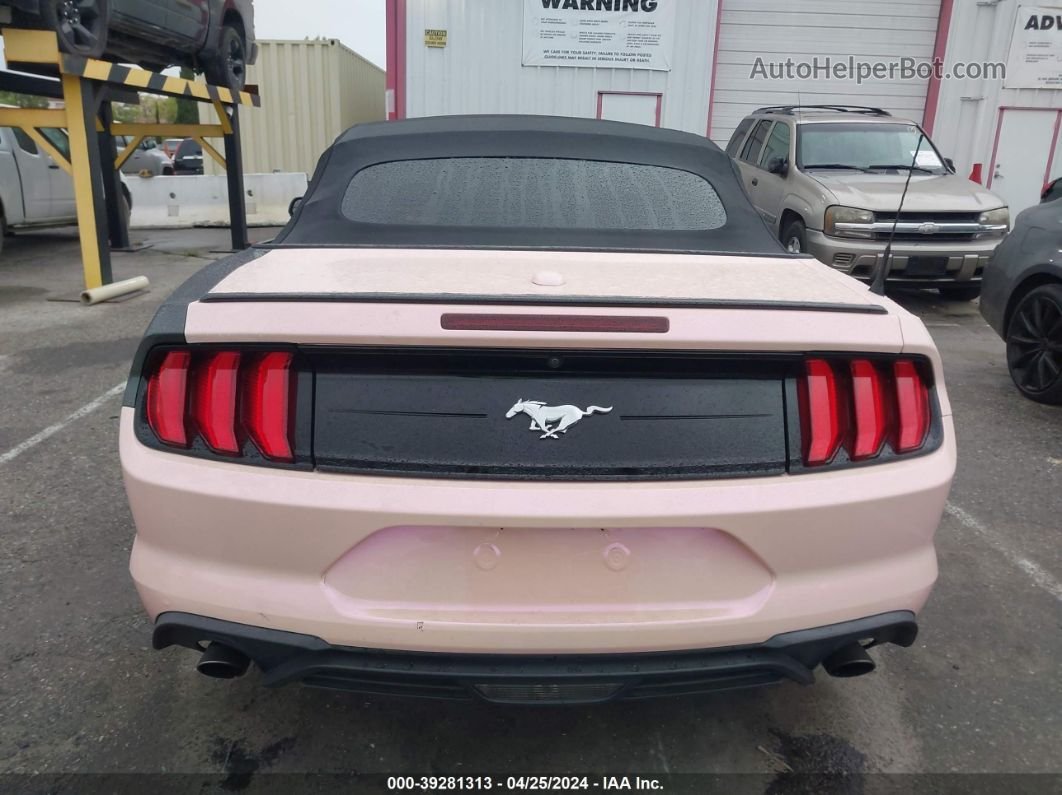 2020 Ford Mustang Ecoboost Premium Pink vin: 1FATP8UH7L5136565