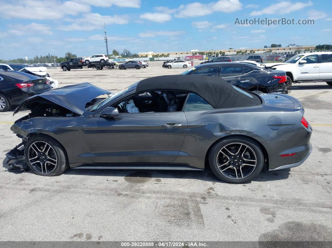 2020 Ford Mustang Ecoboost Premium Gray vin: 1FATP8UH8L5137823