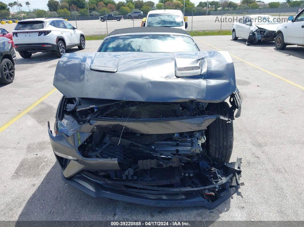 2020 Ford Mustang Ecoboost Premium Gray vin: 1FATP8UH8L5137823