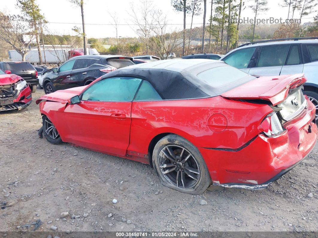 2016 Ford Mustang Ecoboost Premium Red vin: 1FATP8UH9G5304504