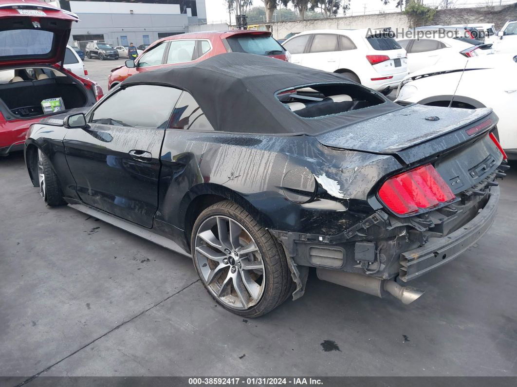 2015 Ford Mustang Ecoboost Premium Black vin: 1FATP8UHXF5370333