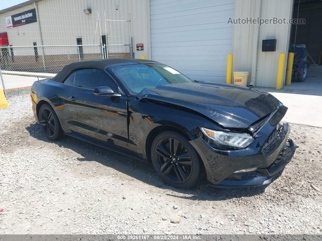 2016 Ford Mustang Ecoboost Premium Black vin: 1FATP8UHXG5325913