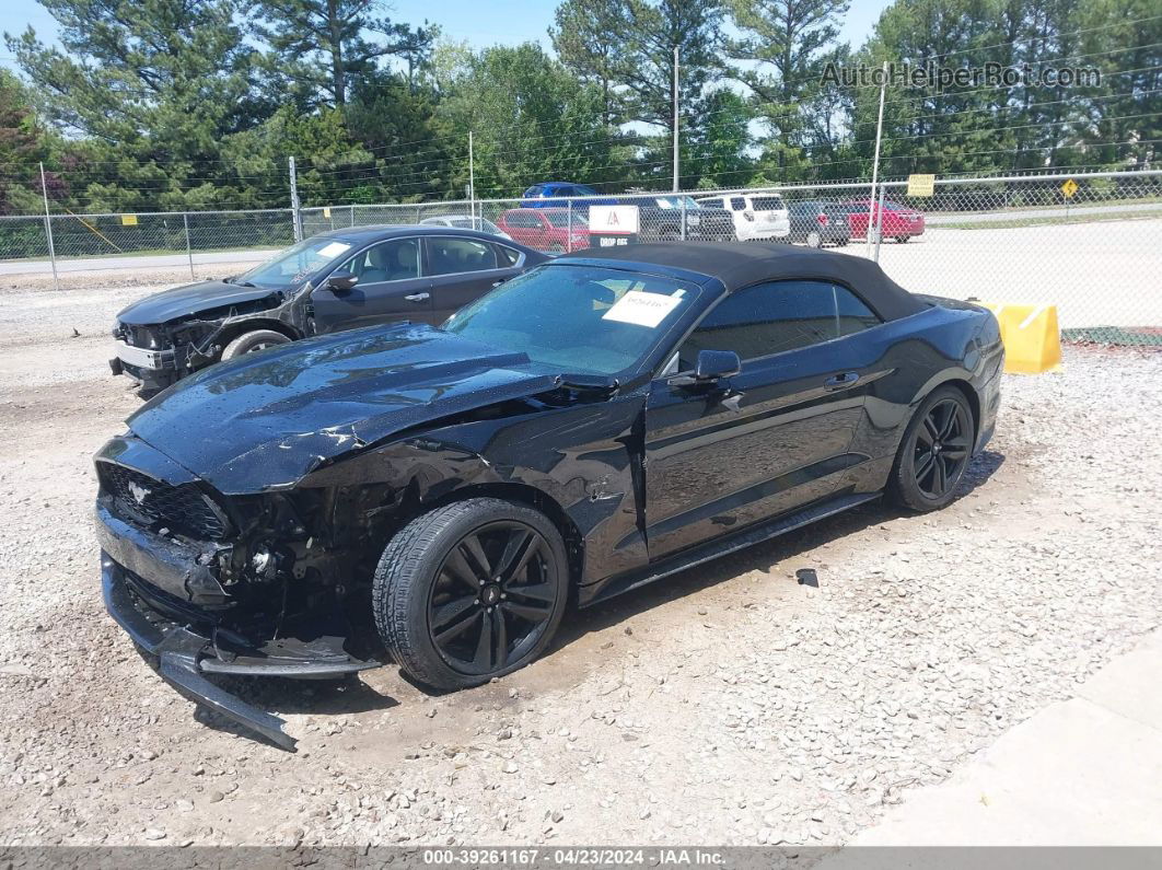 2016 Ford Mustang Ecoboost Premium Черный vin: 1FATP8UHXG5325913