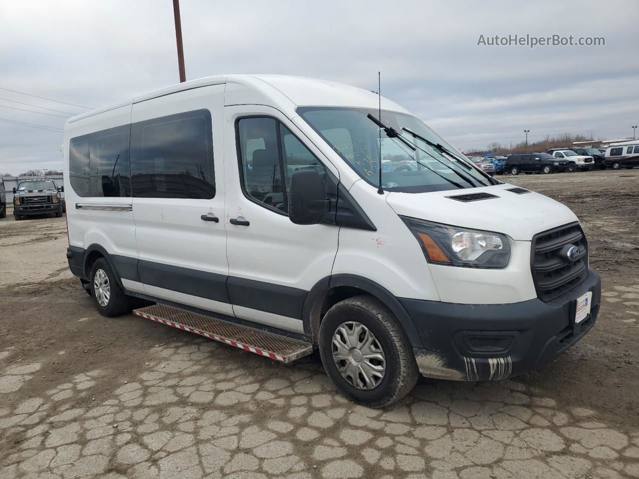 2020 Ford Transit T-350 White vin: 1FBAX2C81LKA32837