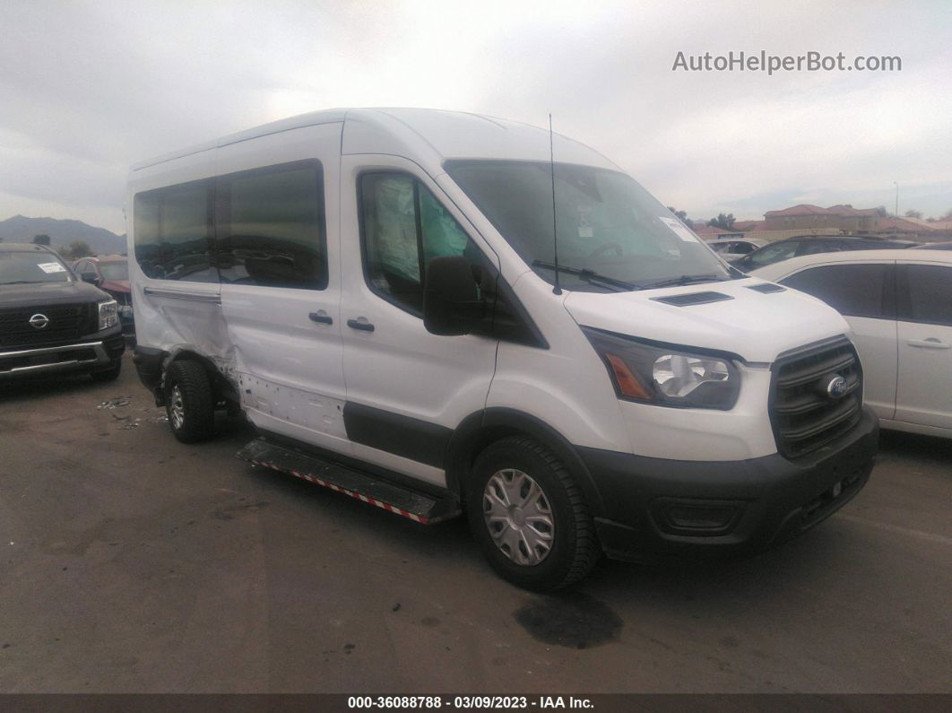 2020 Ford Transit Passenger Wagon Xl/xlt White vin: 1FBAX2C87LKA64014