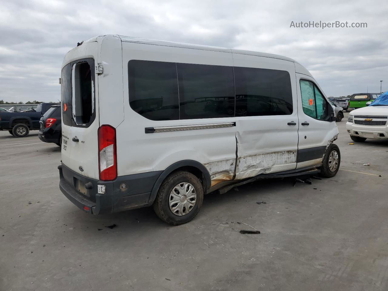 2018 Ford Transit T-350 Белый vin: 1FBAX2CM0JKA72322