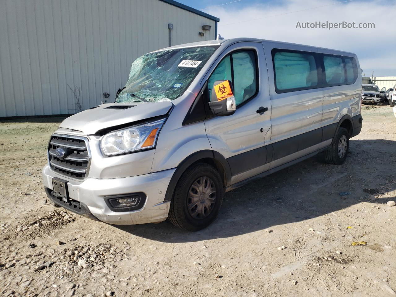 2020 Ford Transit T-350 Silver vin: 1FBAX2Y82LKA09642