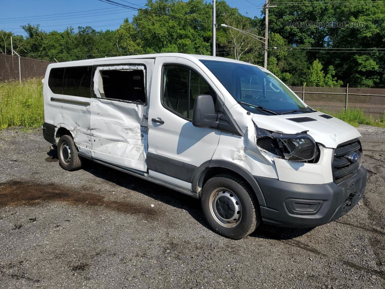 2020 Ford Transit T-350 Белый vin: 1FBAX2Y85LKB23411