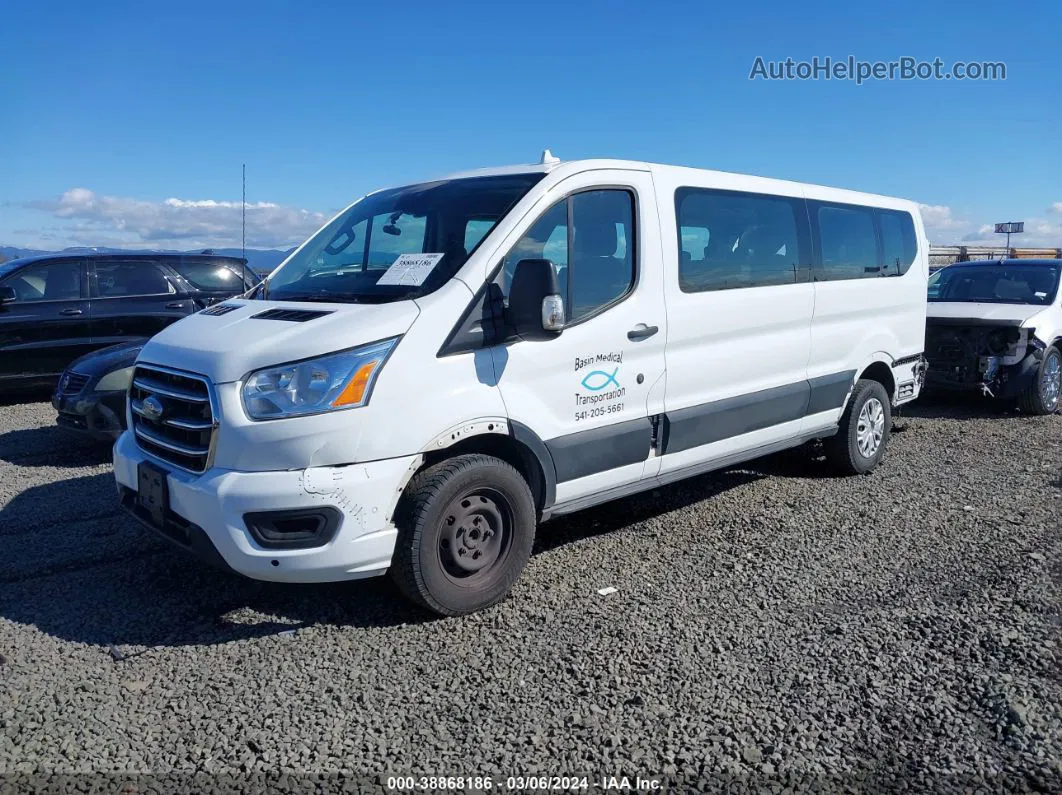 2020 Ford Transit-350 Passenger Van Xlt White vin: 1FBAX2Y8XLKA23305