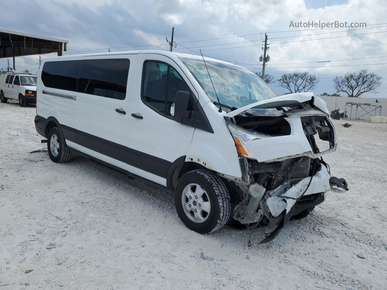 2020 Ford Transit T-350 White vin: 1FBAX2YG0LKA46034