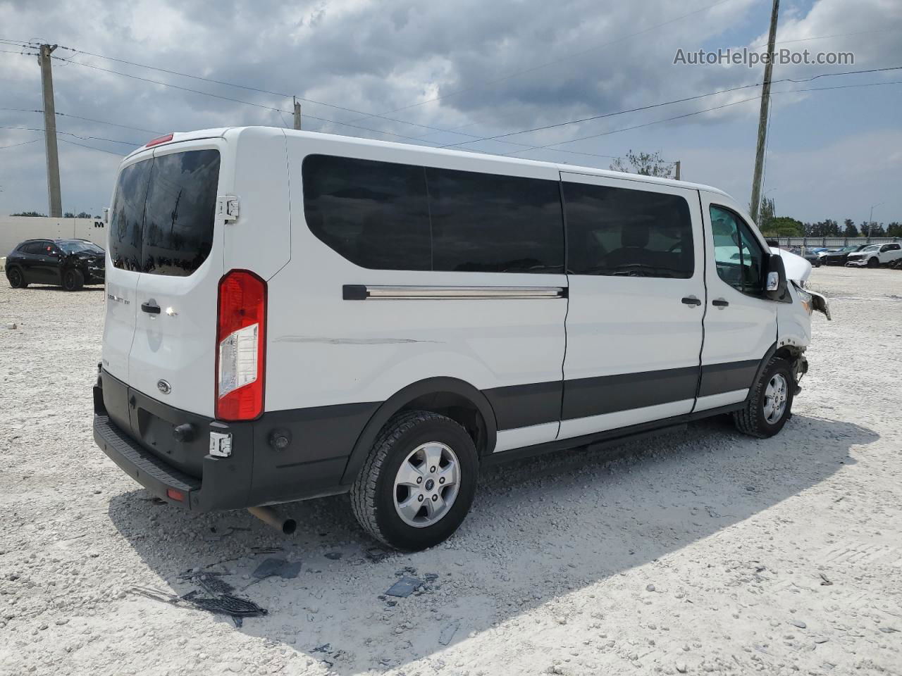 2020 Ford Transit T-350 White vin: 1FBAX2YG0LKA46034