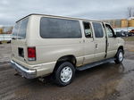 2008 Ford Econoline E350 Super Duty Wagon Tan vin: 1FBNE31L18DA20932