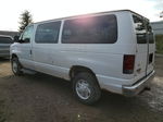 2008 Ford Econoline E350 Super Duty Wagon White vin: 1FBNE31L28DB14947