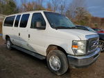 2008 Ford Econoline E350 Super Duty Wagon White vin: 1FBNE31L28DB14947