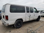 2008 Ford Econoline E350 Super Duty Wagon White vin: 1FBNE31L28DB25804