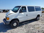 2007 Ford Econoline E350 Super Duty Wagon Белый vin: 1FBNE31L37DA31803