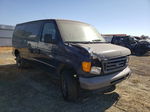 2007 Ford Econoline E350 Super Duty Wagon Blue vin: 1FBNE31L37DB15202