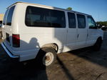 2008 Ford Econoline E350 Super Duty Wagon White vin: 1FBNE31L58DA77439