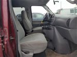 2008 Ford Econoline E350 Super Duty Wagon Burgundy vin: 1FBNE31L68DA74002