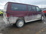 2008 Ford Econoline E350 Super Duty Wagon Бордовый vin: 1FBNE31L68DA74002