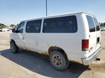 2008 Ford Econoline E350 Super Duty Wagon Белый vin: 1FBNE31L68DB00534