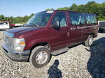 2012 Ford Econoline E350 Super Duty Wagon Red vin: 1FBNE3BL1CDA00008