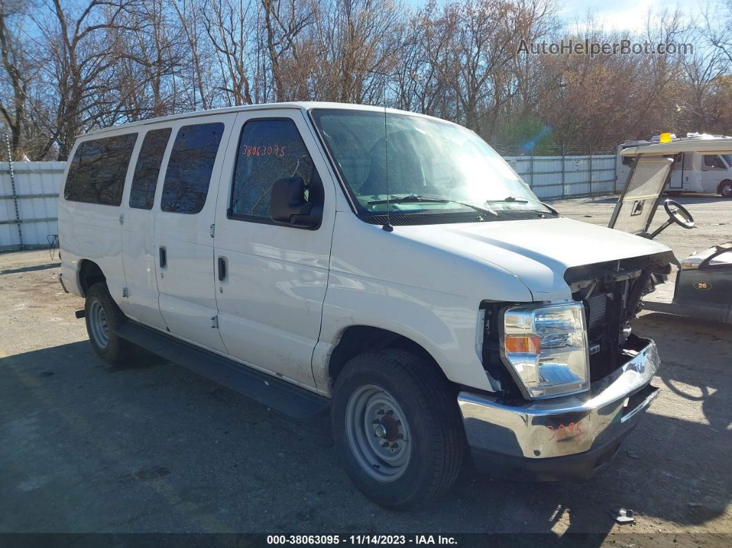 2013 Ford E-350 Super Duty Xlt White vin: 1FBNE3BL1DDA01628