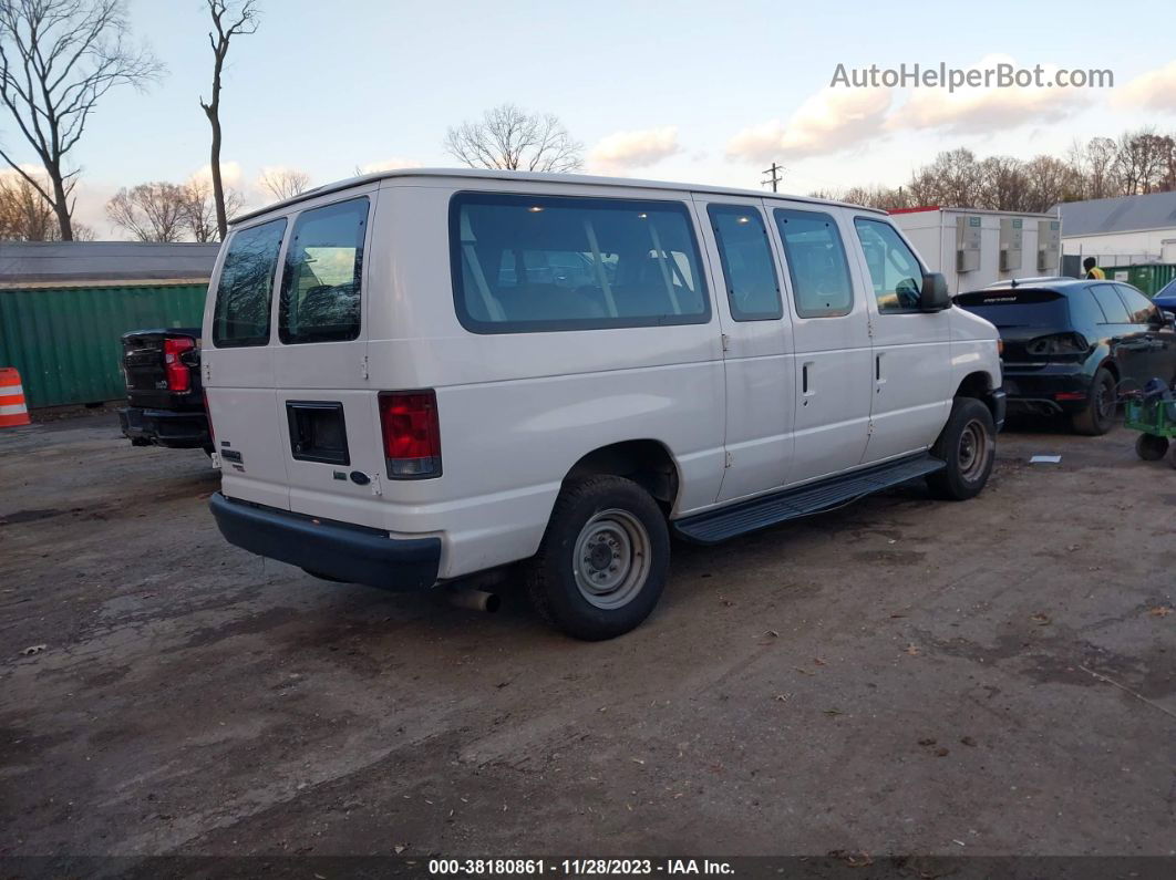 2013 Ford E-350 Super Duty Xl White vin: 1FBNE3BL1DDA76930