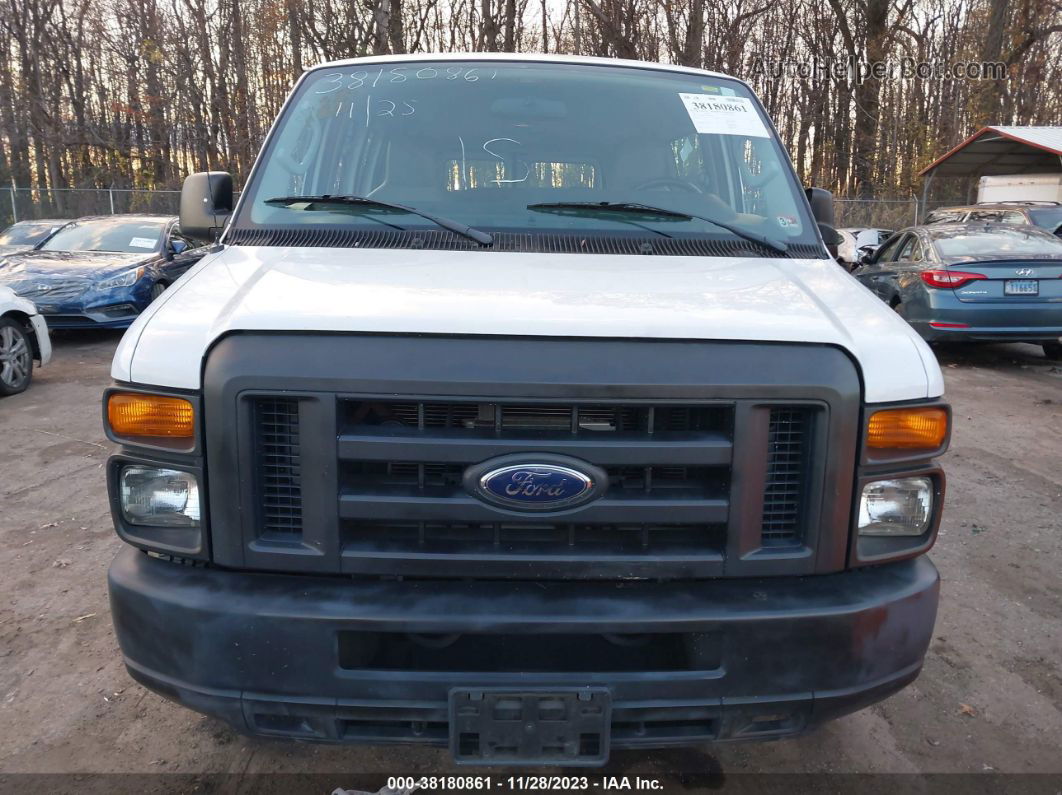 2013 Ford E-350 Super Duty Xl White vin: 1FBNE3BL1DDA76930