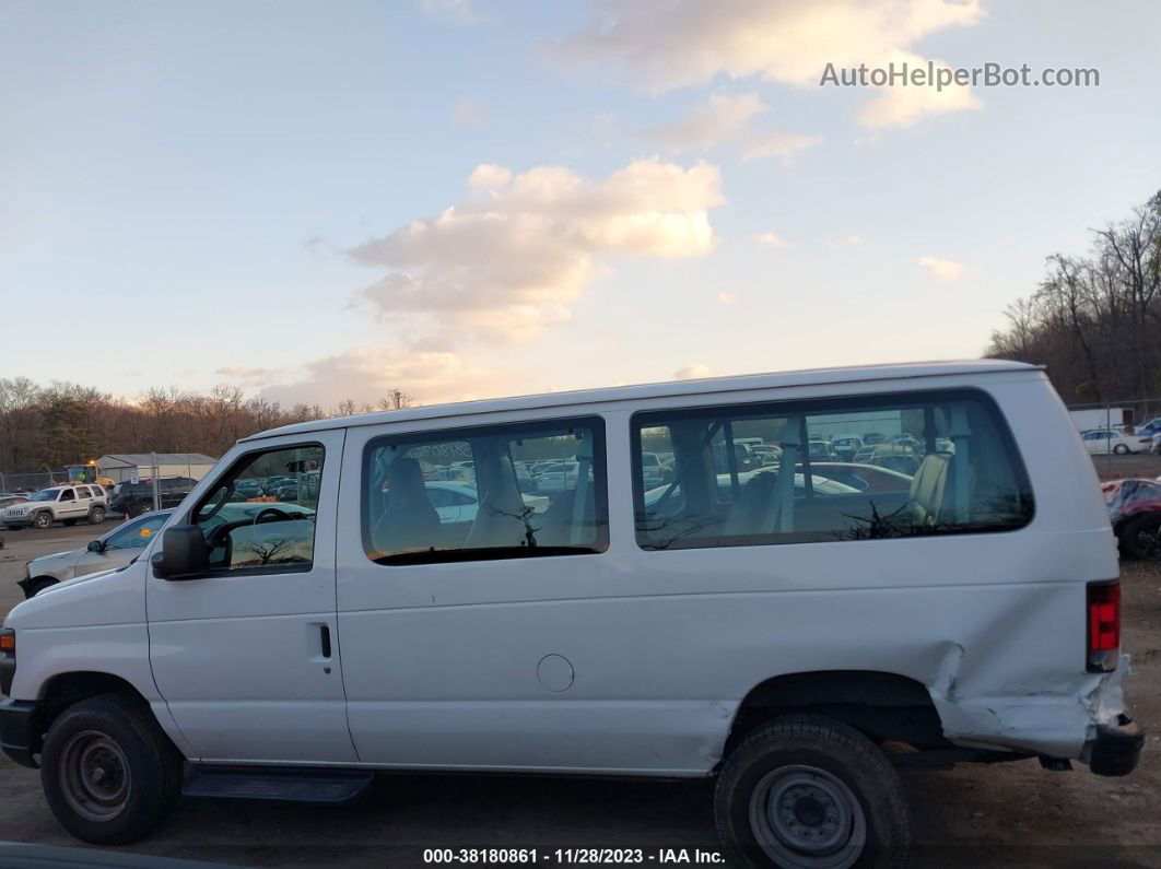 2013 Ford E-350 Super Duty Xl White vin: 1FBNE3BL1DDA76930