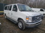 2010 Ford Econoline E350 Super Duty Wagon White vin: 1FBNE3BL2ADA00421