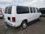 2013 Ford Econoline E350 Super Duty Wagon White vin: 1FBNE3BL2DDA84079