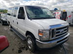 2013 Ford Econoline E350 Super Duty Wagon White vin: 1FBNE3BL2DDA84079