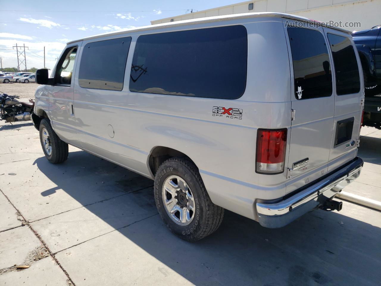 2013 Ford Econoline E350 Super Duty Wagon Silver vin: 1FBNE3BL4DDA62245