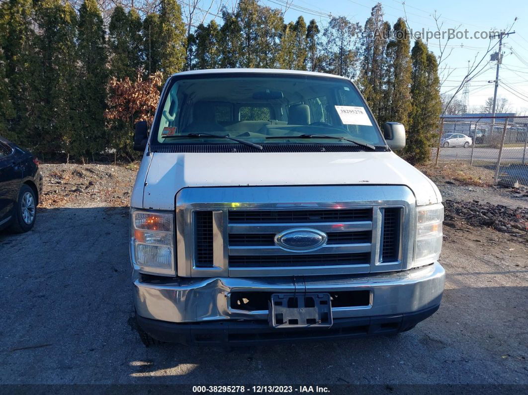 2013 Ford E-350 Super Duty Xlt White vin: 1FBNE3BL4DDA94256