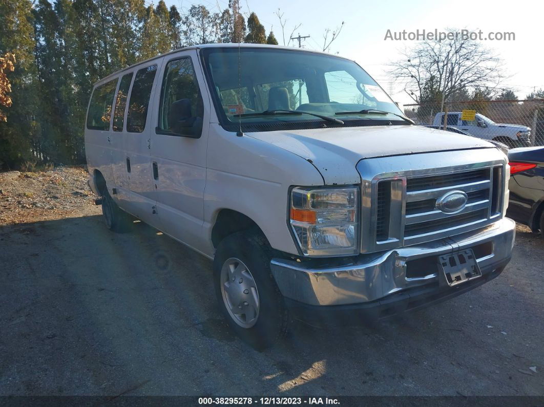 2013 Ford E-350 Super Duty Xlt White vin: 1FBNE3BL4DDA94256