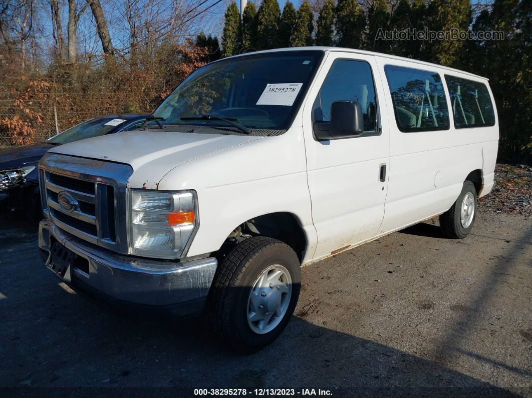 2013 Ford E-350 Super Duty Xlt White vin: 1FBNE3BL4DDA94256