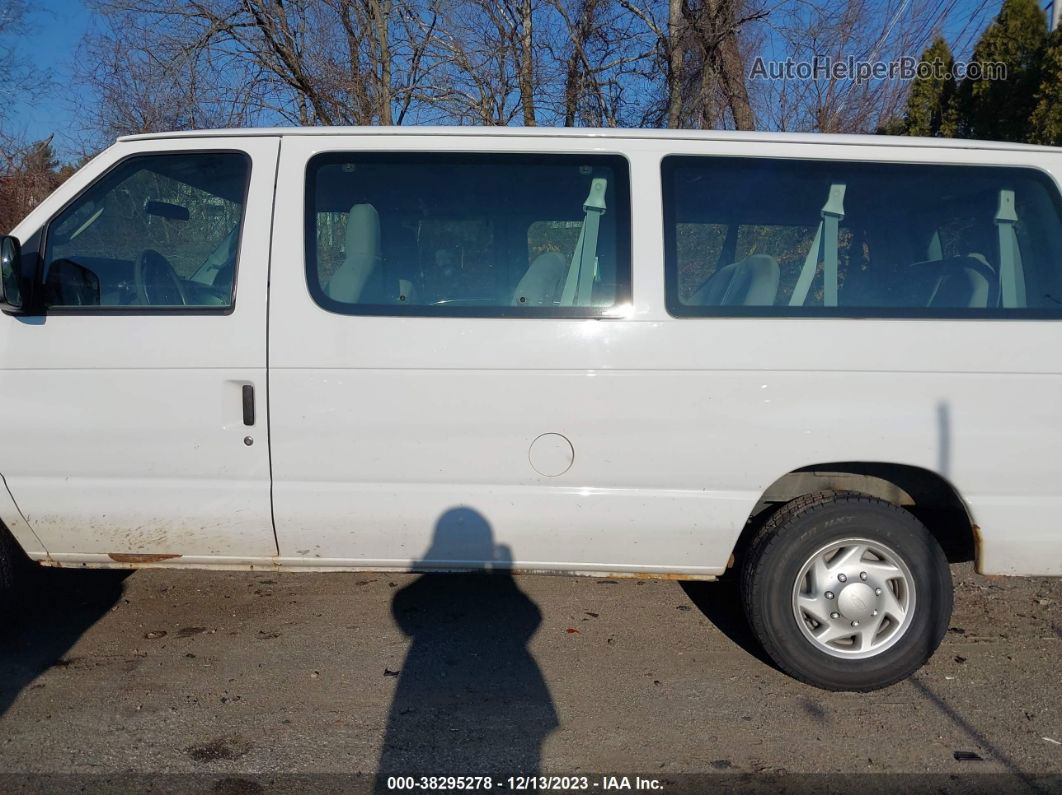 2013 Ford E-350 Super Duty Xlt White vin: 1FBNE3BL4DDA94256