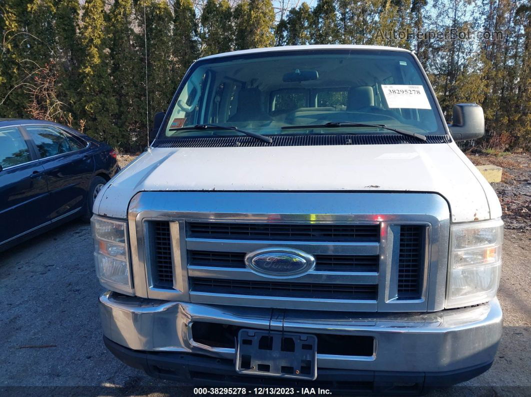 2013 Ford E-350 Super Duty Xlt White vin: 1FBNE3BL4DDA94256