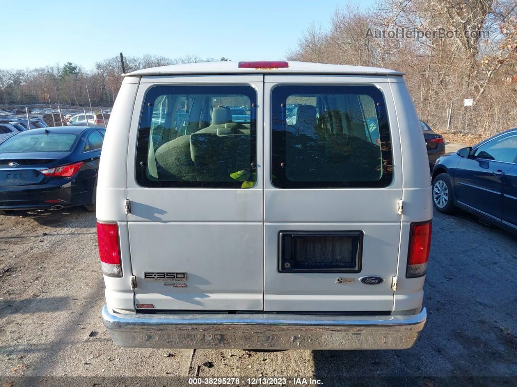 2013 Ford E-350 Super Duty Xlt White vin: 1FBNE3BL4DDA94256