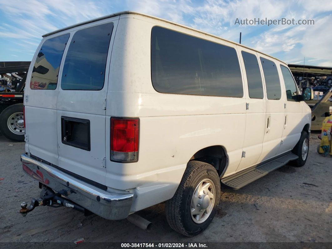 2013 Ford E-350 Super Duty Xlt White vin: 1FBNE3BL6DDA56432