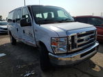 2012 Ford Econoline E350 Super Duty Wagon White vin: 1FBNE3BL7CDA01776