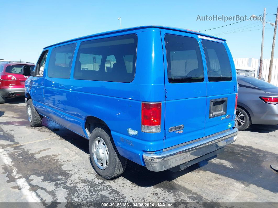 2013 Ford E-350 Super Duty Xlt Blue vin: 1FBNE3BL7DDA89469