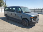 2013 Ford Econoline E350 Super Duty Wagon Blue vin: 1FBNE3BL7DDB34362