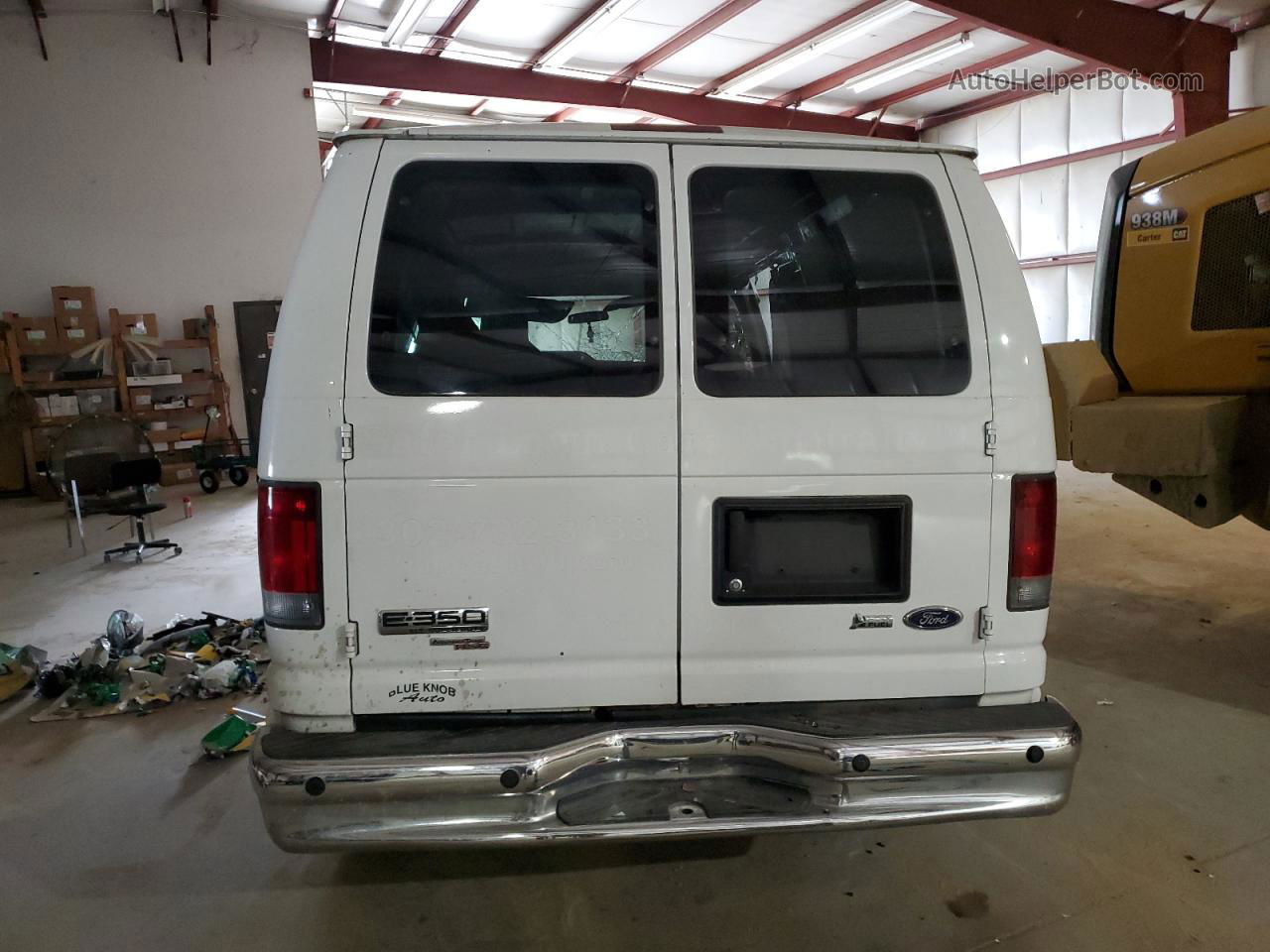 2010 Ford Econoline E350 Super Duty Wagon White vin: 1FBNE3BL8ADA21662