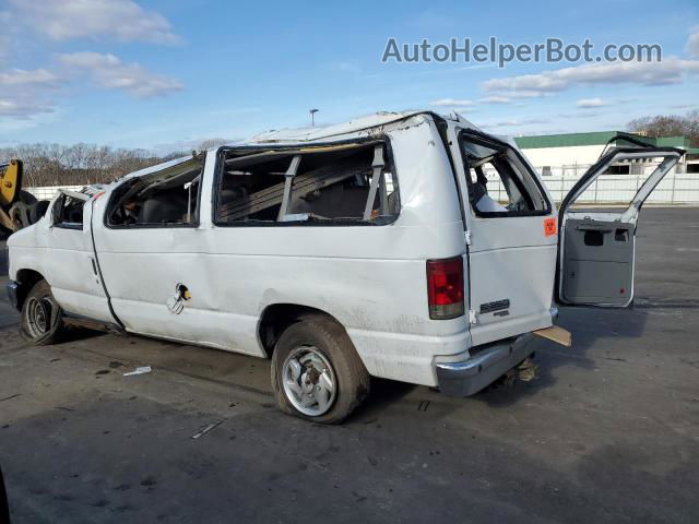 2013 Ford Econoline E350 Super Duty Wagon White vin: 1FBNE3BL8DDA19012