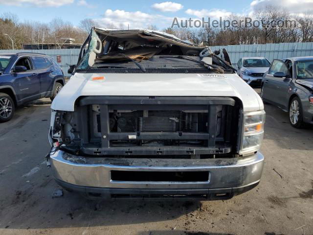 2013 Ford Econoline E350 Super Duty Wagon White vin: 1FBNE3BL8DDA19012