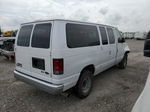 2013 Ford Econoline E350 Super Duty Wagon White vin: 1FBNE3BL9DDA43853